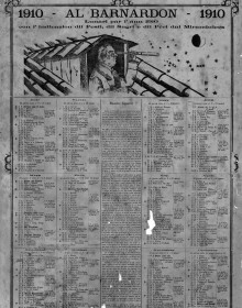 Al Barnardon 1910