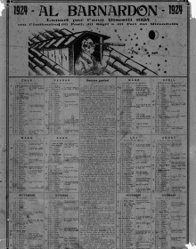 Al Barnardon 1924