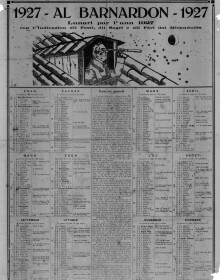 Al Barnardon 1927