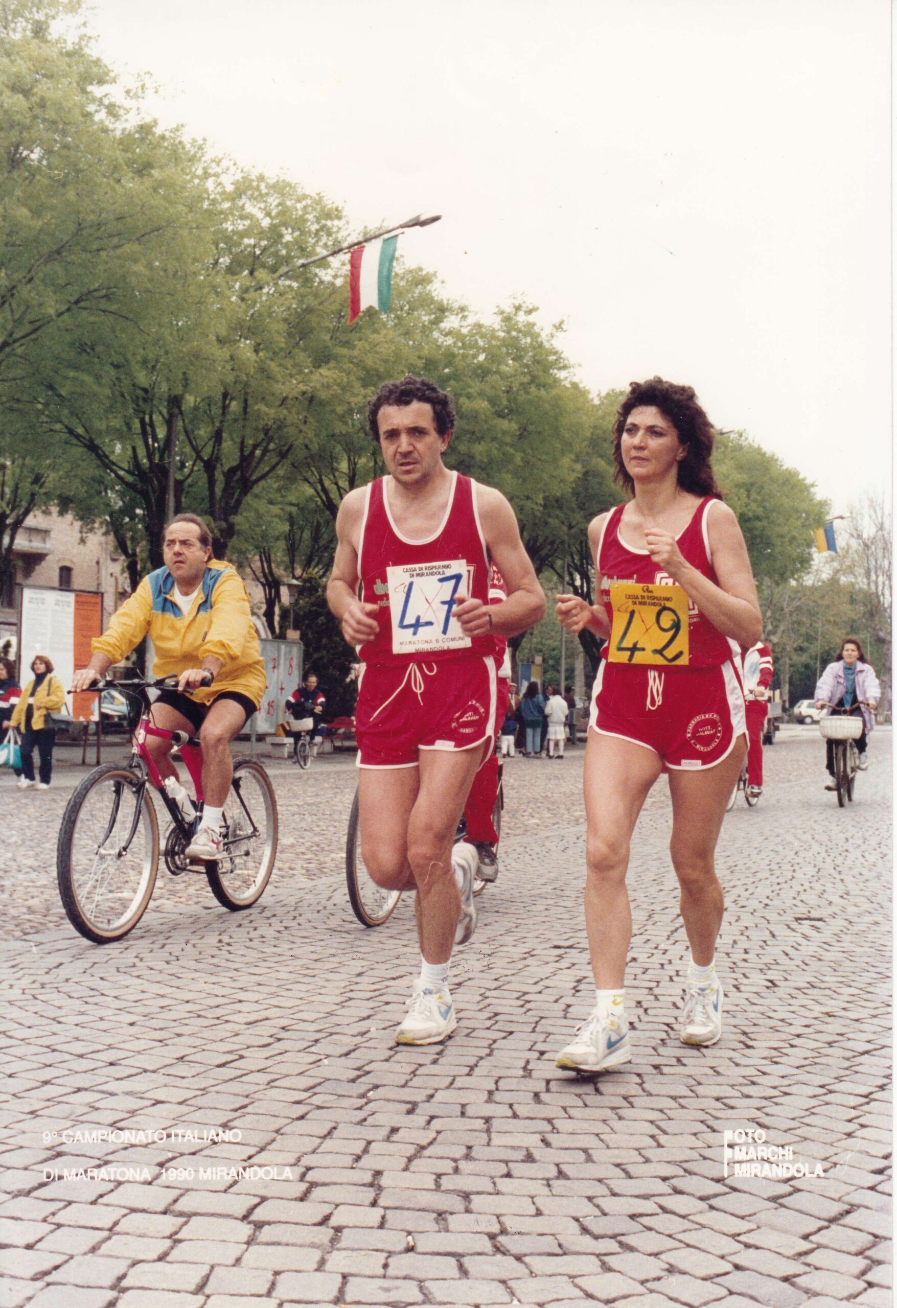 1990 Maratona 6 Comuni Alberto Pignatti - Leila Bergamini