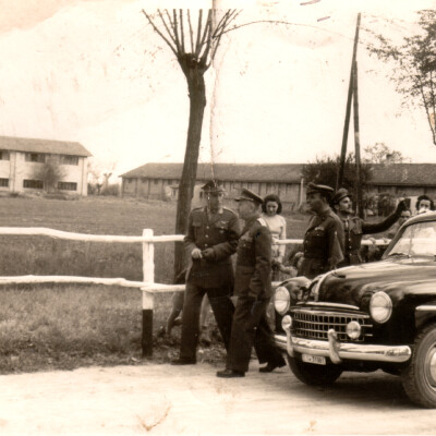 San Martino Spino Centro Allevamento Quadrupedi 1951 Arrivo delle autorità