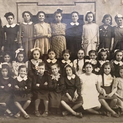 1948 - Scuole elementari Cl IV -Gent.conc.Cristina Francia