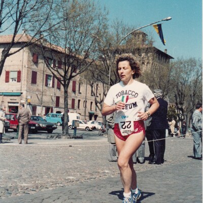 1988 Maratona -I° donna Claudia Rebecchi