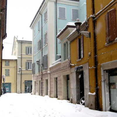 Mirandola - Nevicata del 2010 - 26