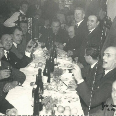 1965 - festa al Ristorante Roma -Gent.conc.Eddy Mazzola