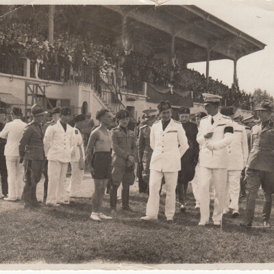 1934 Inaugurazione del campo sportivo Libero Lolli il Principe Umberto