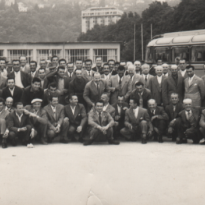 1958 Soci Coop Muratori in gita a Lugano gent.conc. Stefano Valente 2