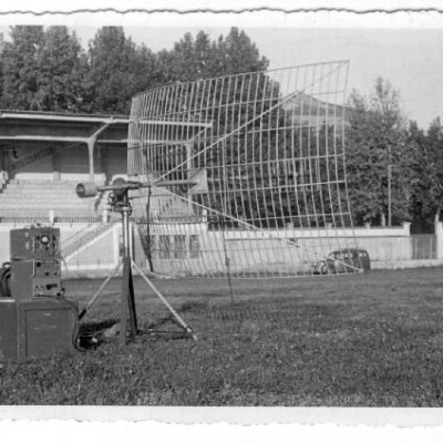 1955 Il radiogoniometro seguiva il pallone durante il volo