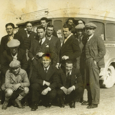 1920 Calcio Mirandolese in trasferta Gent.conc. Alberto Bombarda