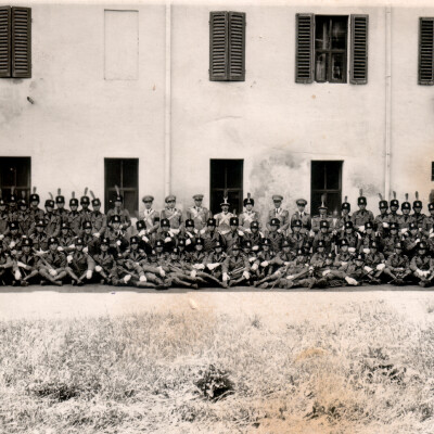 San Martino Spino Centro Allevamento Quadrupedi anni 30 Militari