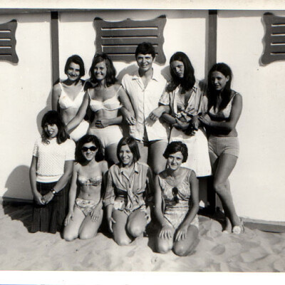 1968 luglio amici al mare 2