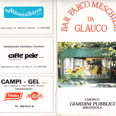 1986-Menù baracchina -Gent.conc.Glauco Meschieri