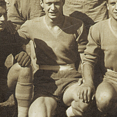 1951-Calcio-Mirandolese-Gianni-Cappi Gent.conc.Alberto Bombarda