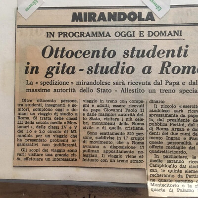 1978 Gita a Roma delle Scuole medie - Gent.conc. Cristina Francia (2)