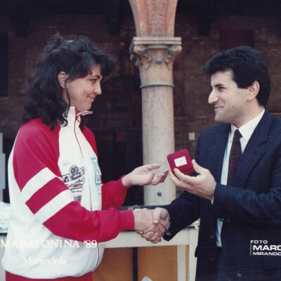 1989 Maratonina Leila Bergamini e Alberto Bergamini