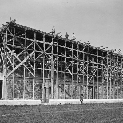 1929 Costruzione dello stadio Libero Lolli gent.conc.Alberto Bombarda