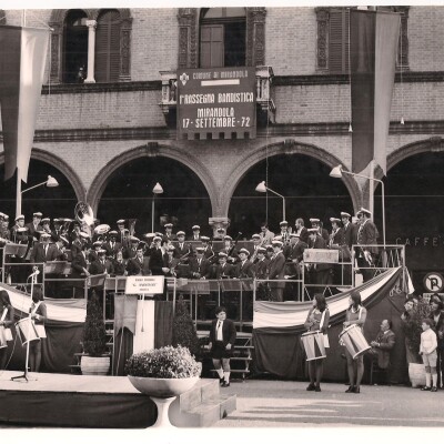 1972 1 Rassegna bandistica concerto banda cittadina G.Andreoli Mirandola