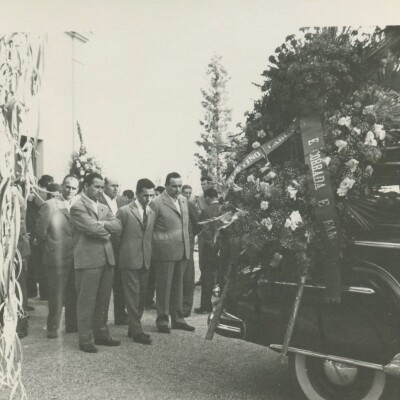 1956 Funerale mirandolese 7 Dino Cassanelli