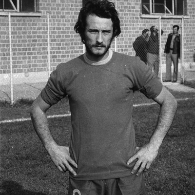 1975-Calcio-Mirandolese-Alberto-Sassi Gent.conc.Alberto Bombarda