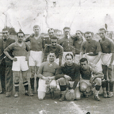 1939-Calcio-Mirandolese-Caffè-Nazionale-torneo-dei-bar Gent.conc. Alberto Bombarda