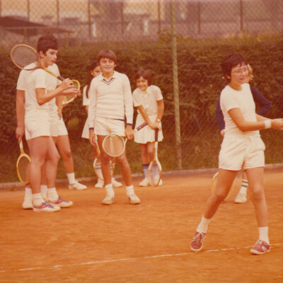 1974 Tennis club Mirandola corso bimbi