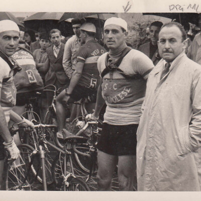 1949 Ciclismo Primo Calanca-a fianco Valeriani