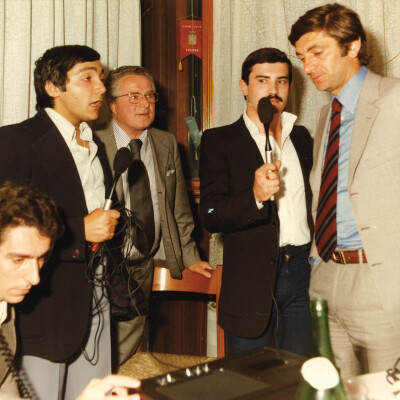 1978-Calcio-Mirandolese-Contini-Artioli-Tirabassi-Bulgarelli Gent.conc.Alberto Bombarda