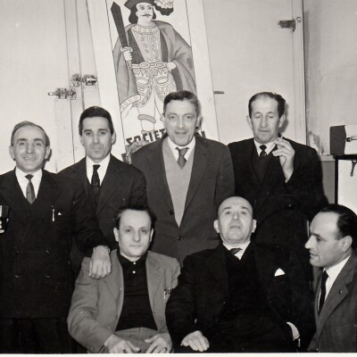 1968 Ristorante Roma membri della Società del Pigognino 3 Gent.conc.Franco Chiosi