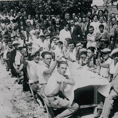 1938 - Festa di matrimonio a Mirandola-Villa Tommasini