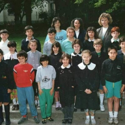 1990 Scuole elementari - Maestre Anderlini-Pecorari e Folloni - Gent.conc. Cristina Reggiani.