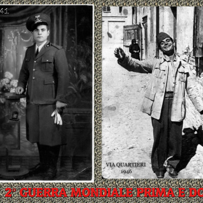 1941 prima e dopo la II Guerra-Mondiale Marino-Barelli-gent.conc. Alberto Barelli