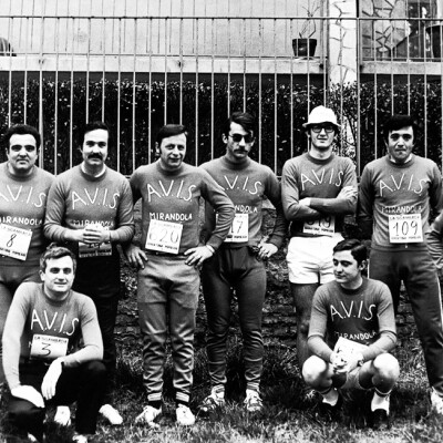 1973 GruppoSportivo AVIS da sx Malavasi-Malavolta-Ronchetti-Montella-Smerieri-Bruschi-Neri-Zaccaria-Pignatti-Boccafoli