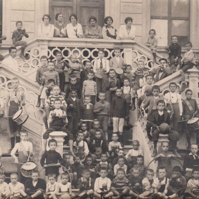 1915 Scuole elementari-gruppo s'insieme