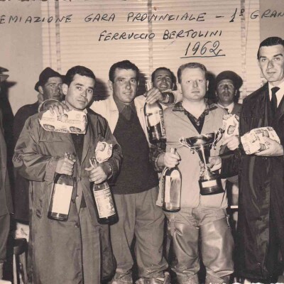 1962-I°a-sx-Valter-Cavicchioli-Vinicio-Casari-Paride-Gozzi-Ernesto-Cavazza--Gazzotti-web-Gent.conc.Nino Fiorani