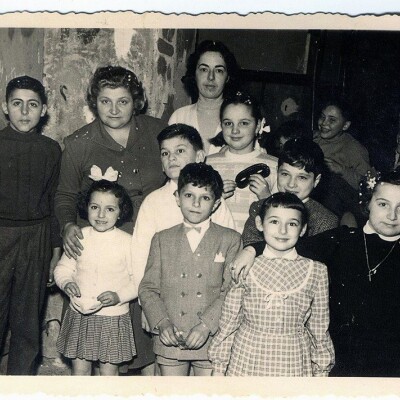 1955 Festa dei Bimbi in Teatro Nuovo gent.conc.Roberta Pellacani