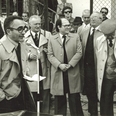 1966-Calcio-Mirandolese-Bonomi-e-il-Sindaco-Secchi Gent.conc.Alberto Bombarda