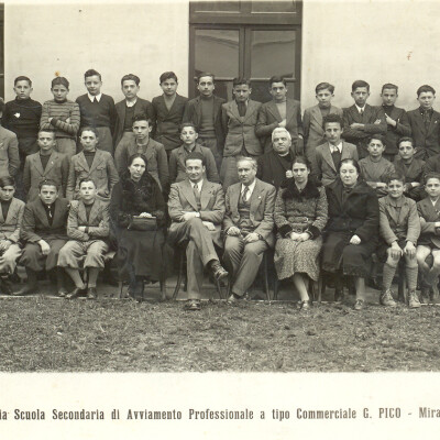 Regia Scuola Secondaria di Avviamento Professionale a tipo Commerciale G.Pico.Mirandola1930-40 (Paolo Belluzzi)