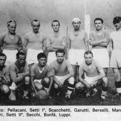 1938-Calcio-Mirandolese Gent.conc. Alberto Bombarda