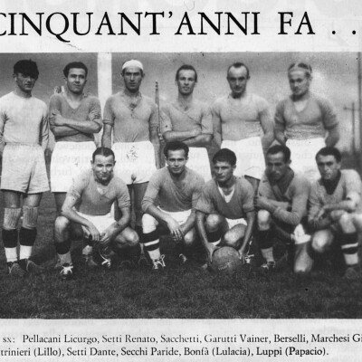 1939-Calcio-Mirandolese Gent.conc. Alberto Bombarda