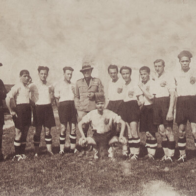 1930-Calcio-Mirandolese Gent.conc. Alberto Bombarda