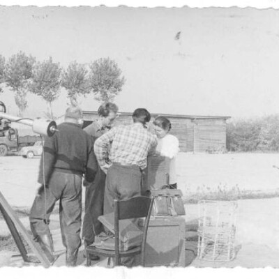 1951 Lancio di palloni con emulsioni nucleari-controllo dei tecnici