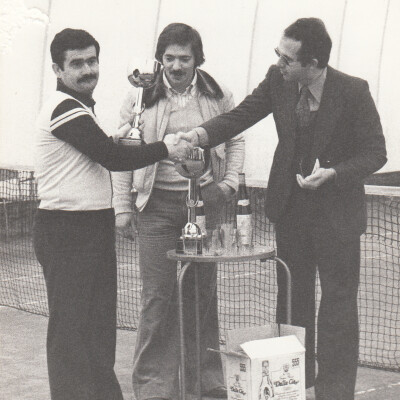 1973 Tennis club Mirandola premiazione Divo