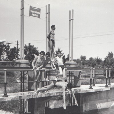 1959 Tuffi nel canale-foto di Claudio Mazzoli