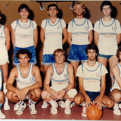 Pico basket Grigolato,Baraldi,Brancolini,David,Pozzetti,Morselli,Maini,Righi R.,Giliberti, Righi S. gent.conc.Tiziano Aleotti