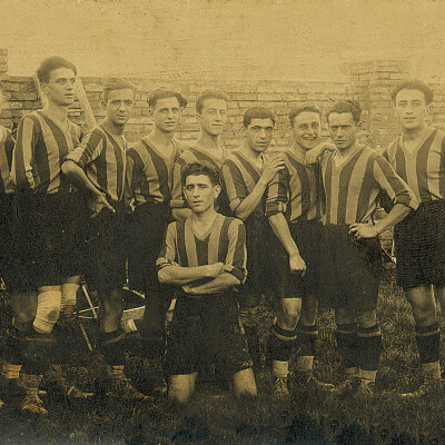 1928-29-Calcio-Mirandolese Gent.conc. Alberto Bombarda