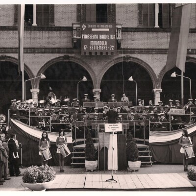 1972 Rassegna bandistica- concerto banda cittadina G.Andreoli - Mirandola 1