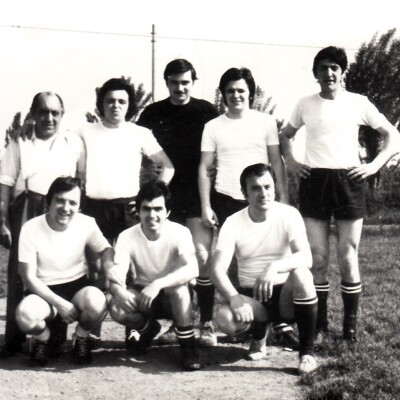 1971 squadra di calcio bar pizzeria Michele - Gent.conc. Prospero Gardini