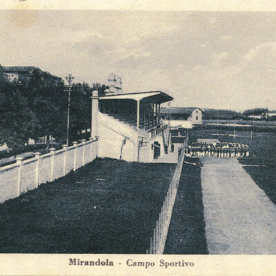 1930-Calcio-Mirandolese-inaugurazione-dello-stadio Gent.conc. Alberto Bombarda