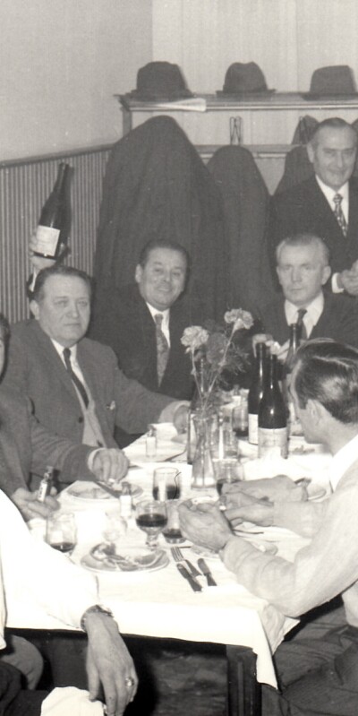1971 Ristorante Roma membri della Società del Pigognino2 gent.conc.Franco Chiosi