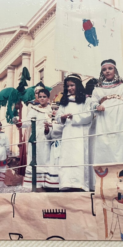 1987 Carnevale in costume.Gent.conc. Lara Cavicchioli